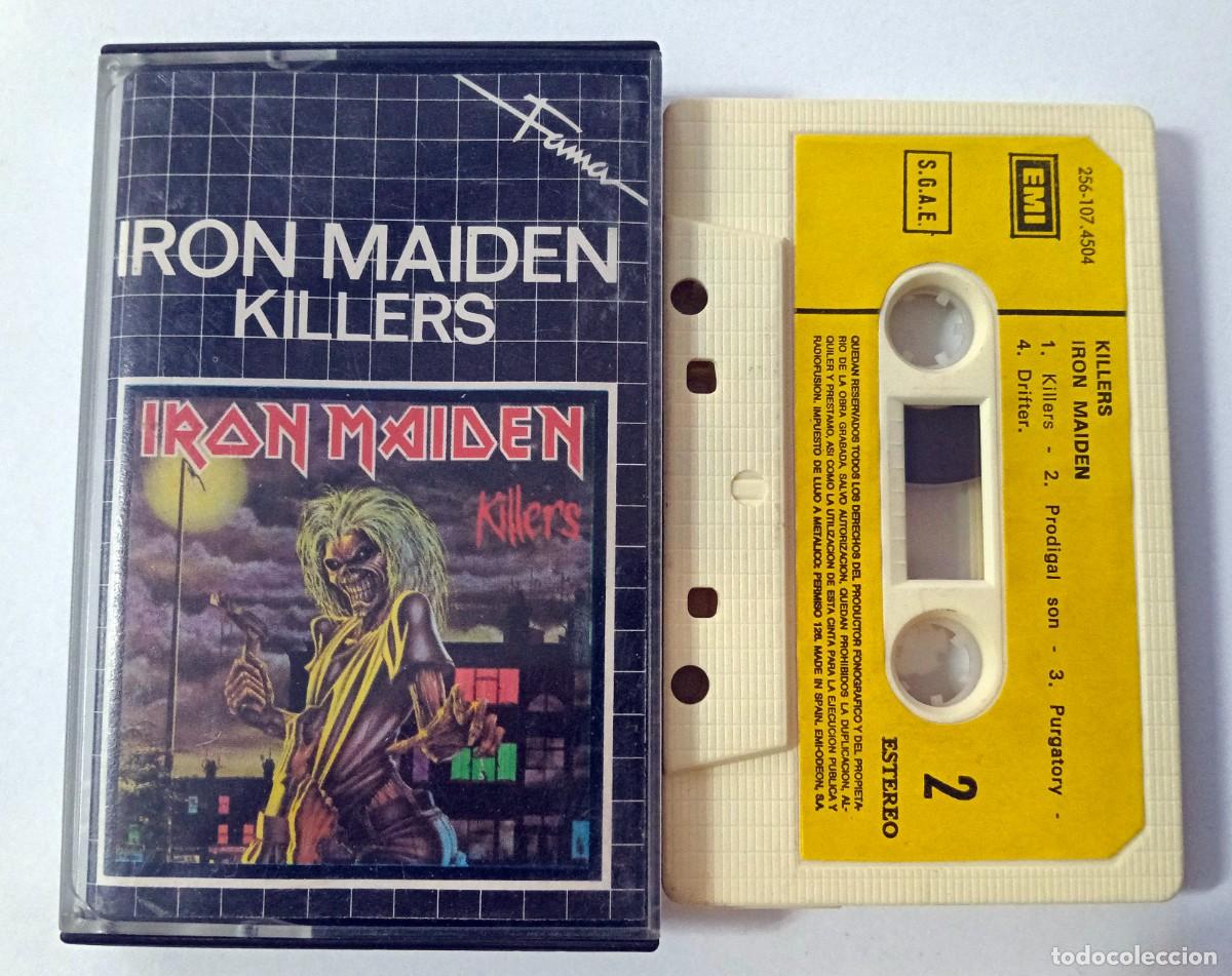 Alte Kassetten: CASSETTE IRON MAIDEN - KILLERS