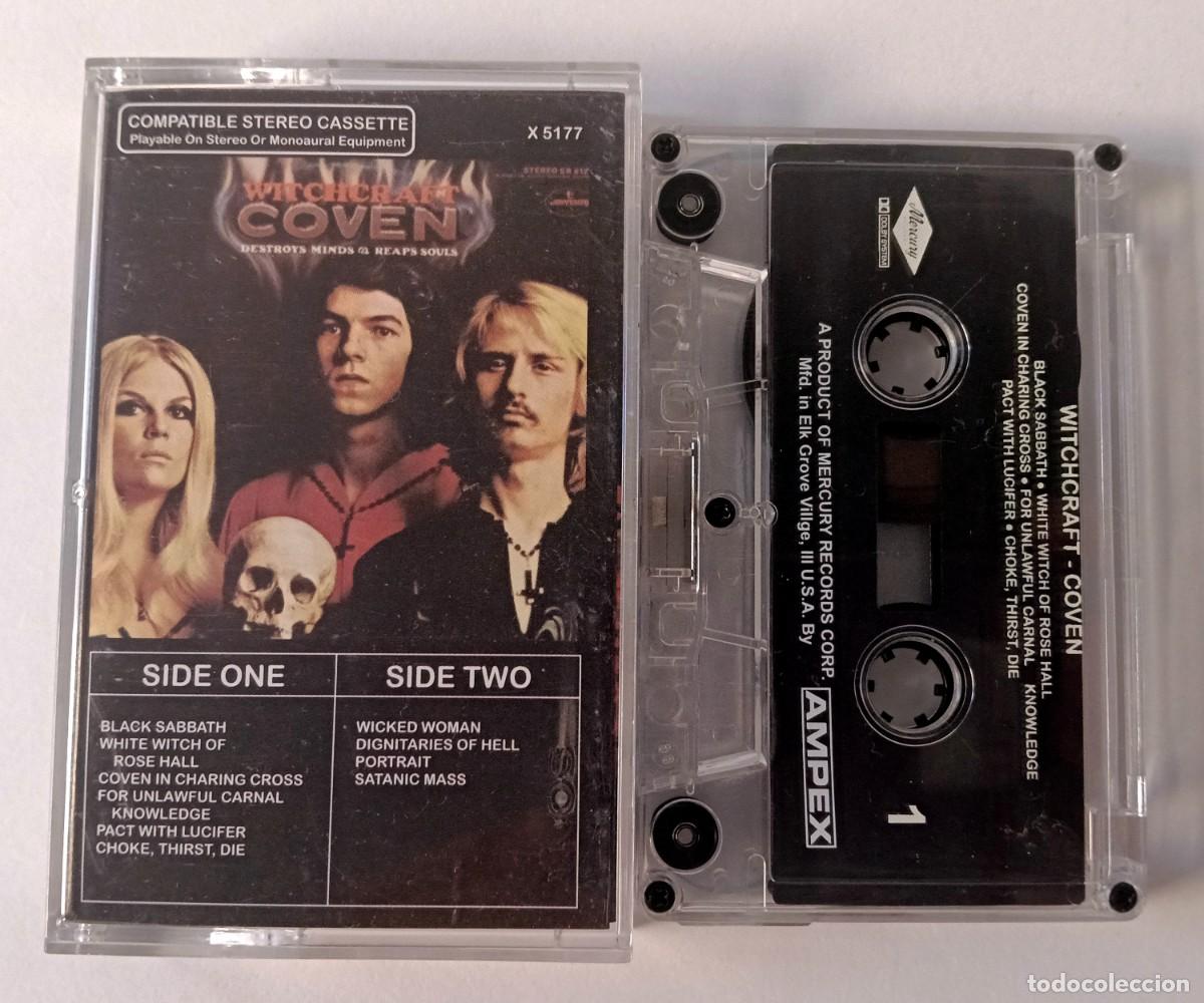 Casetes antiguos: CASSETTE COVEN - WITCHCRAFT