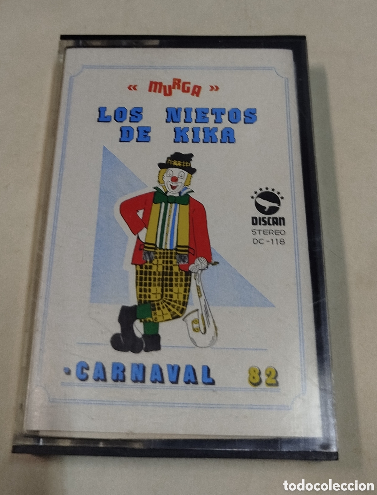 Casetes antiguos: Los nietos de kika. Carnaval 82. CASSETTE