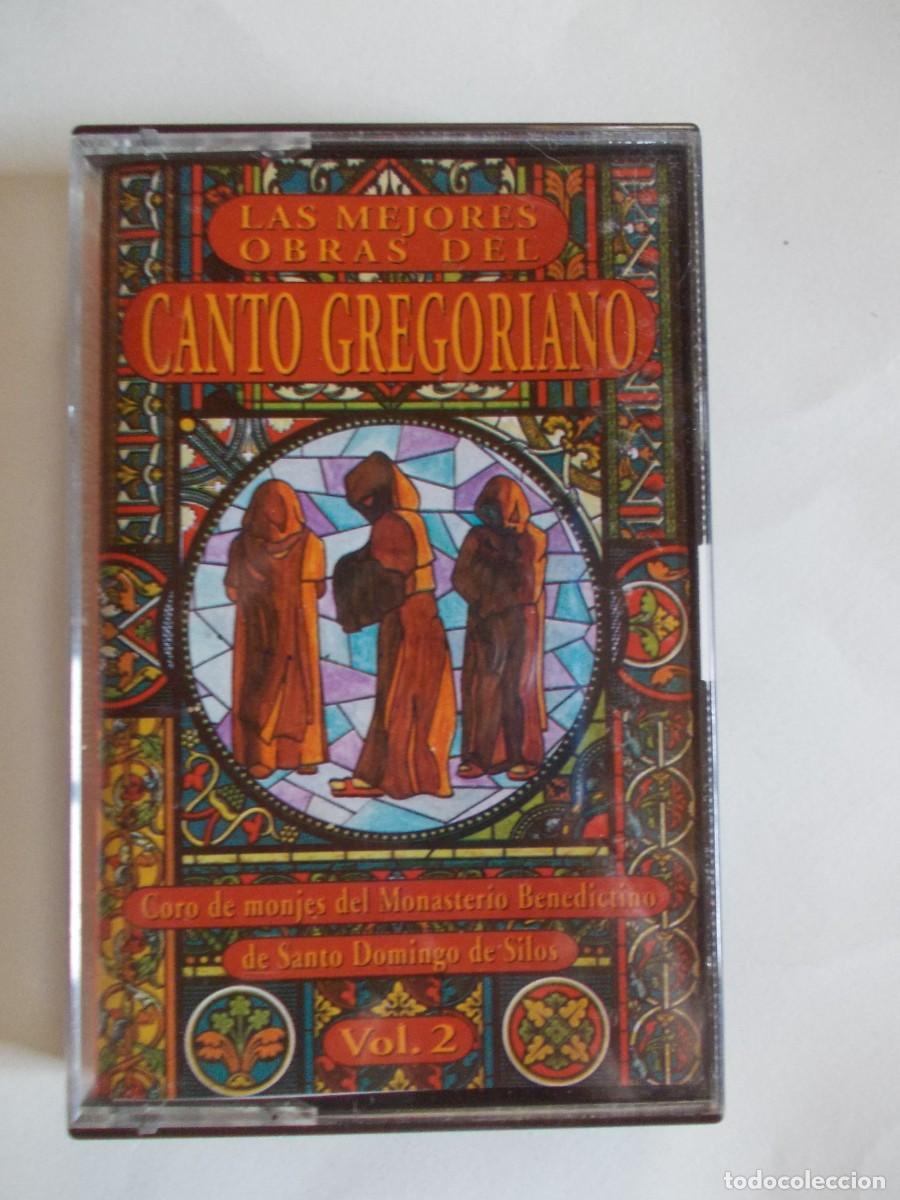 Casetes antiguos: Las Mejores Obras del Canto Gregoriano Vol. 2 EMI Monjes Santo Domingo de Silos m&uacute;sica sacra antigua