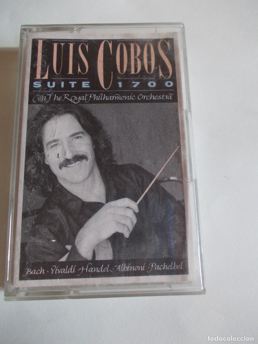 Old Cassettes: Luis Cobos Suite 1700 The Royal Philharmonic Orchestra CBS 1990 m&uacute;sica cl&aacute;sica barroca Bach Vivaldi
