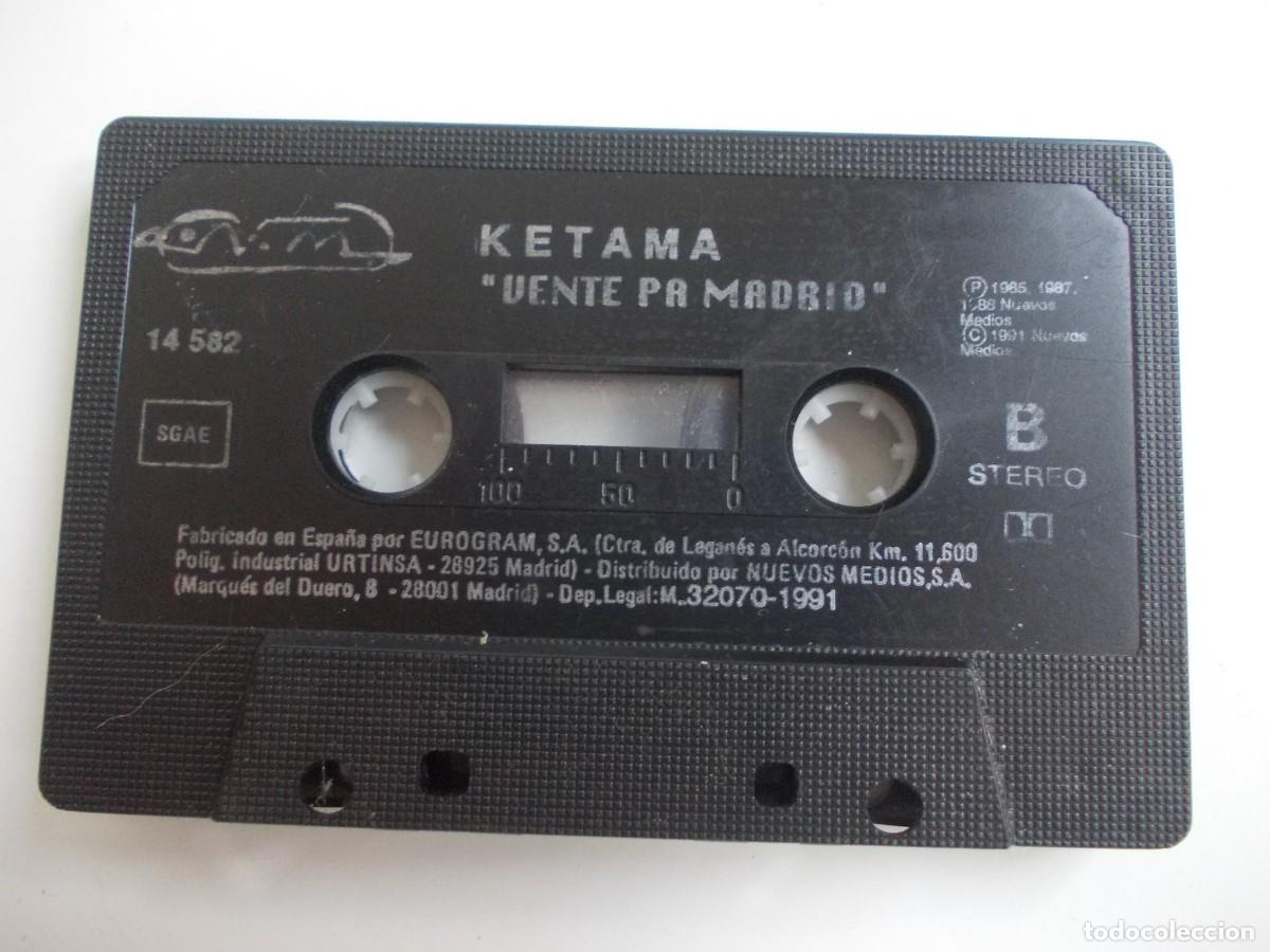 Old Cassettes: Ketama Vente Pa Madrid Fuente Pa Madrid 14 582 cinta audio vintage cassette realismo psicod&eacute;lico