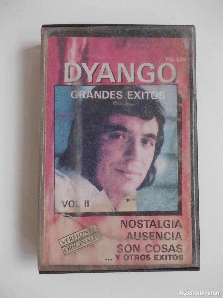 Cassetes antigas: Caratula Suelta Con Caja Dyango Grandes Exitos Vol II YEL 526 Zafiro Nostalgia Ausencia Musica Pop