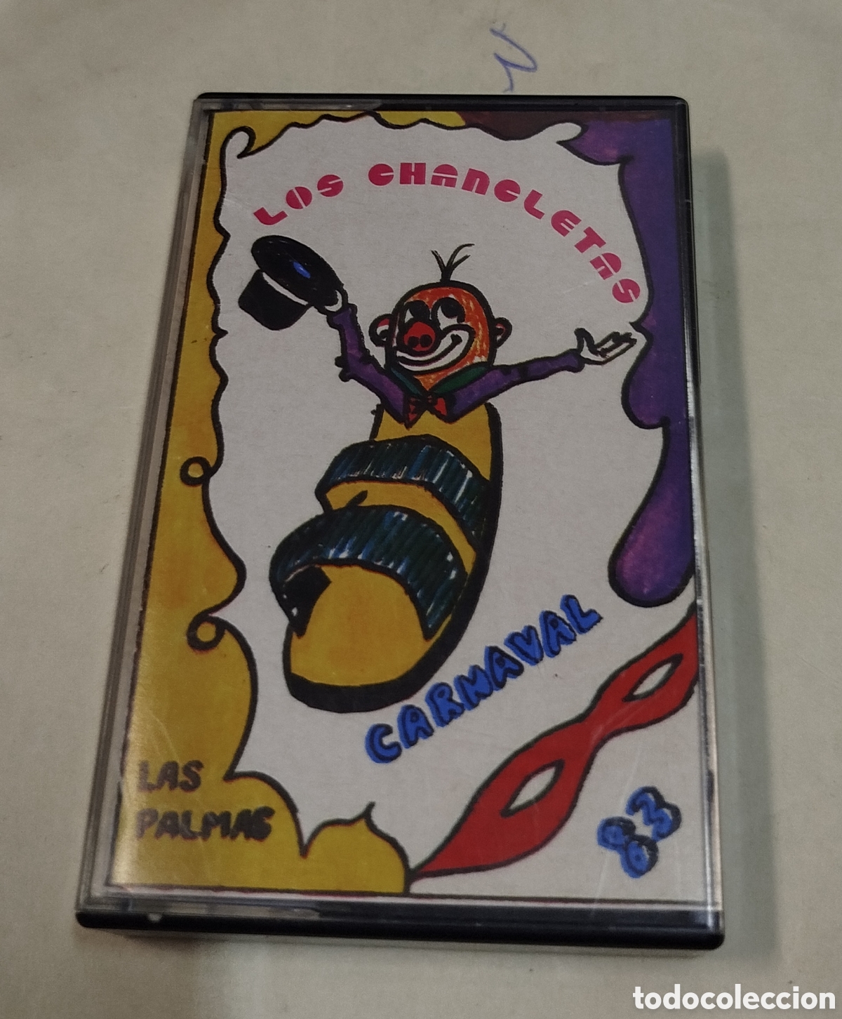 Casetes antiguos: Murga los chancletas. Carnaval 83. CASSETTE