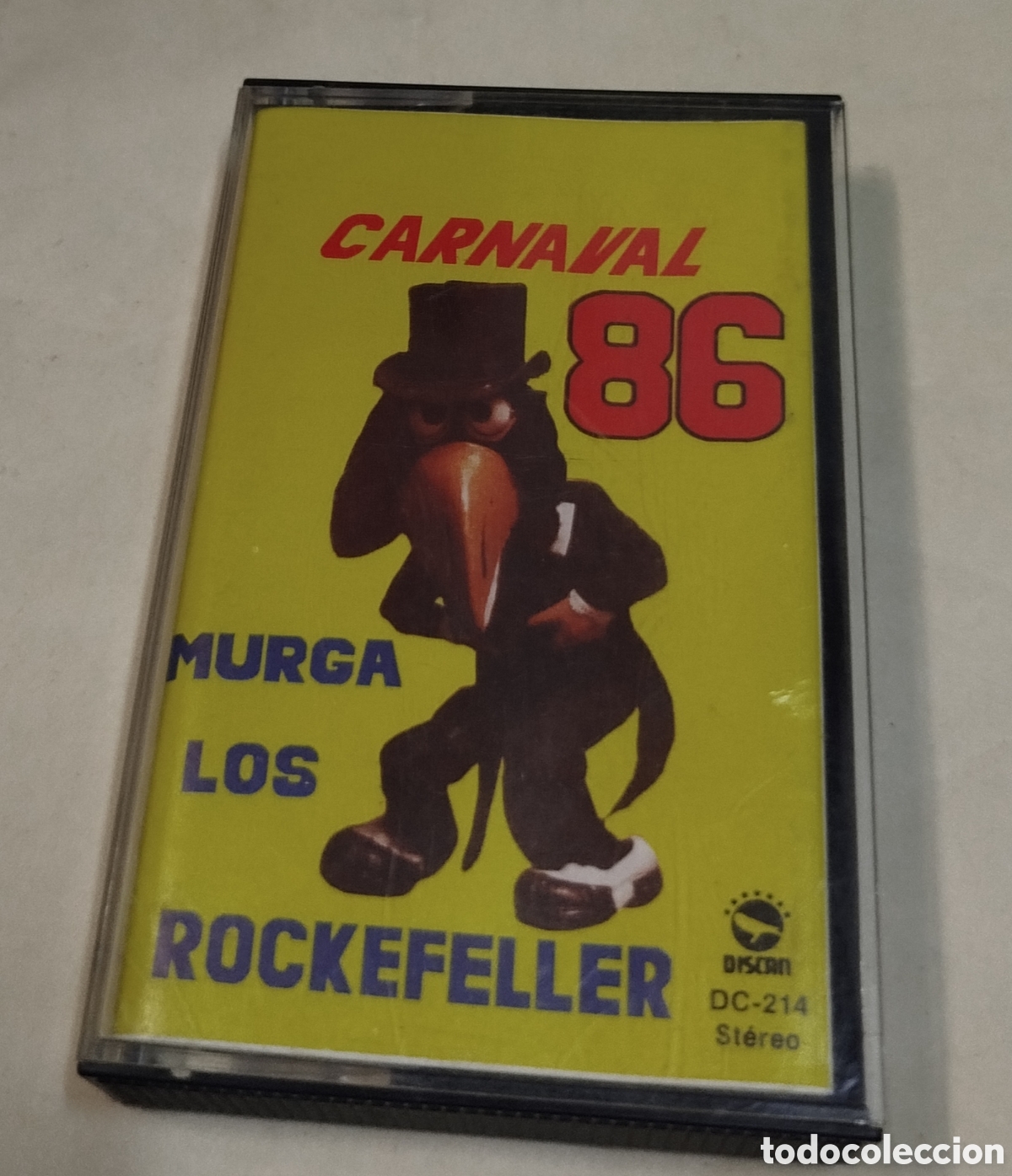 Casetes antiguos: Murga los rockefeller. Carnaval 86. CASSETTE - Foto 1