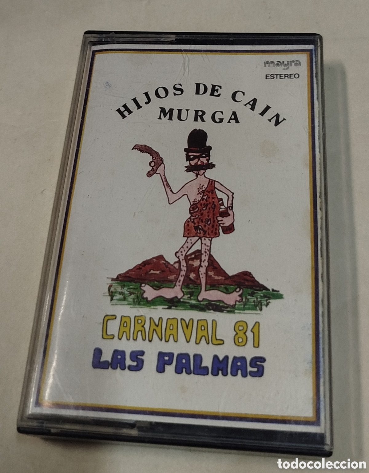Casetes antiguos: Murga los hijos deCain. Carnaval 81. CASSETTE - Foto 1