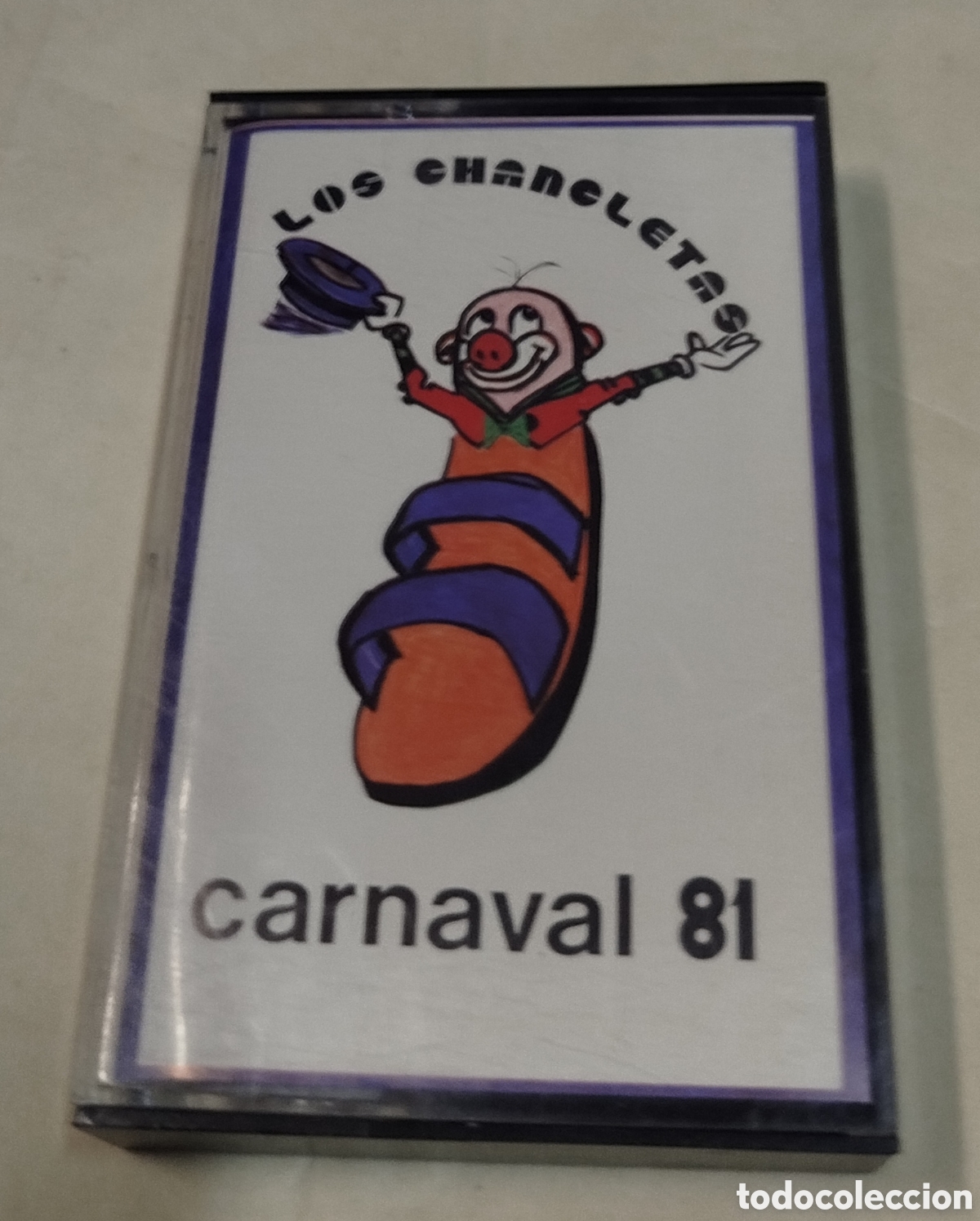 Casetes antiguos: Murga los chancletas. Carnaval 81. CASSETTE
