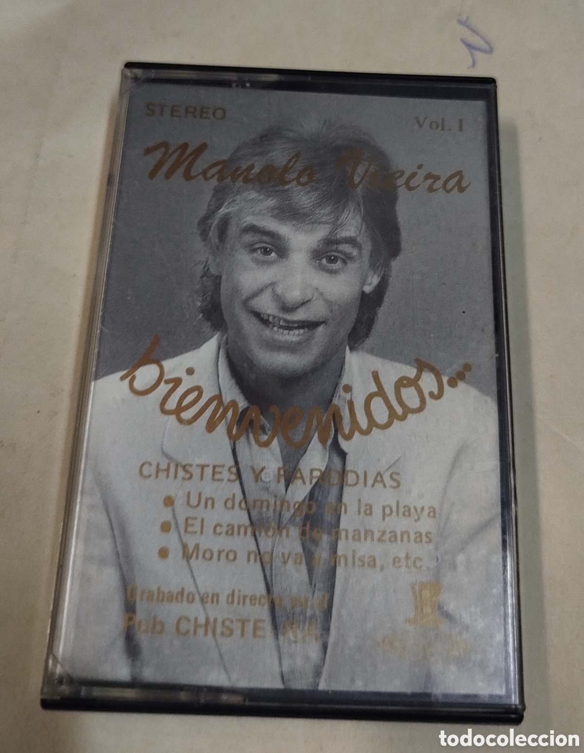 Casetes antiguos: Manolo Vieira - Bienvenidos ... CASSETTE