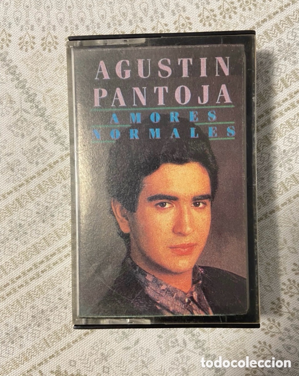 Cassetes antigas: Cassette Agust&iacute;n Pantoja &ndash; Amores Normales (Original Ariola 1986)