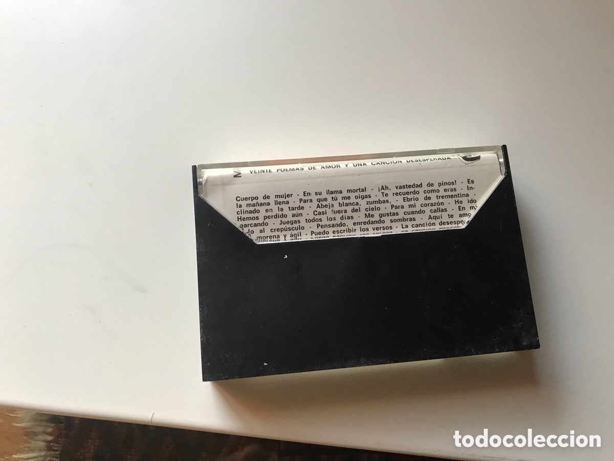 Casetes antiguos: Pablo Neruda, en la voz de Juli&aacute;n Mateos - Foto 2