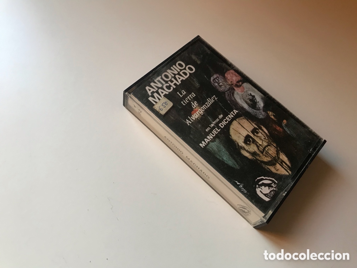 Casetes antiguos: Antonio Machado. La tierra de Alvargonz&aacute;lez en la voz de Manuel Dicenta
