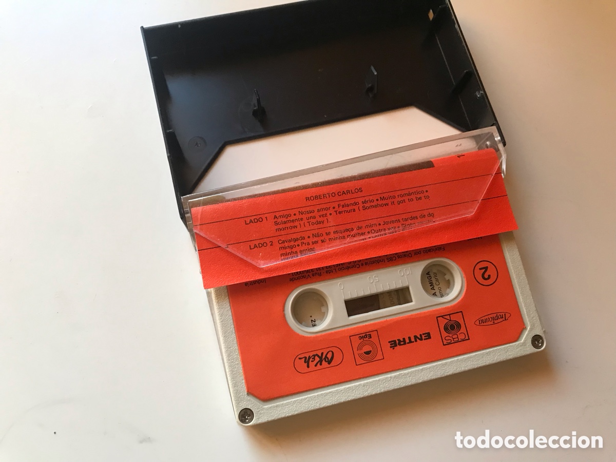 Casetes antiguos: Roberto Carlos. CBS. - Foto 3