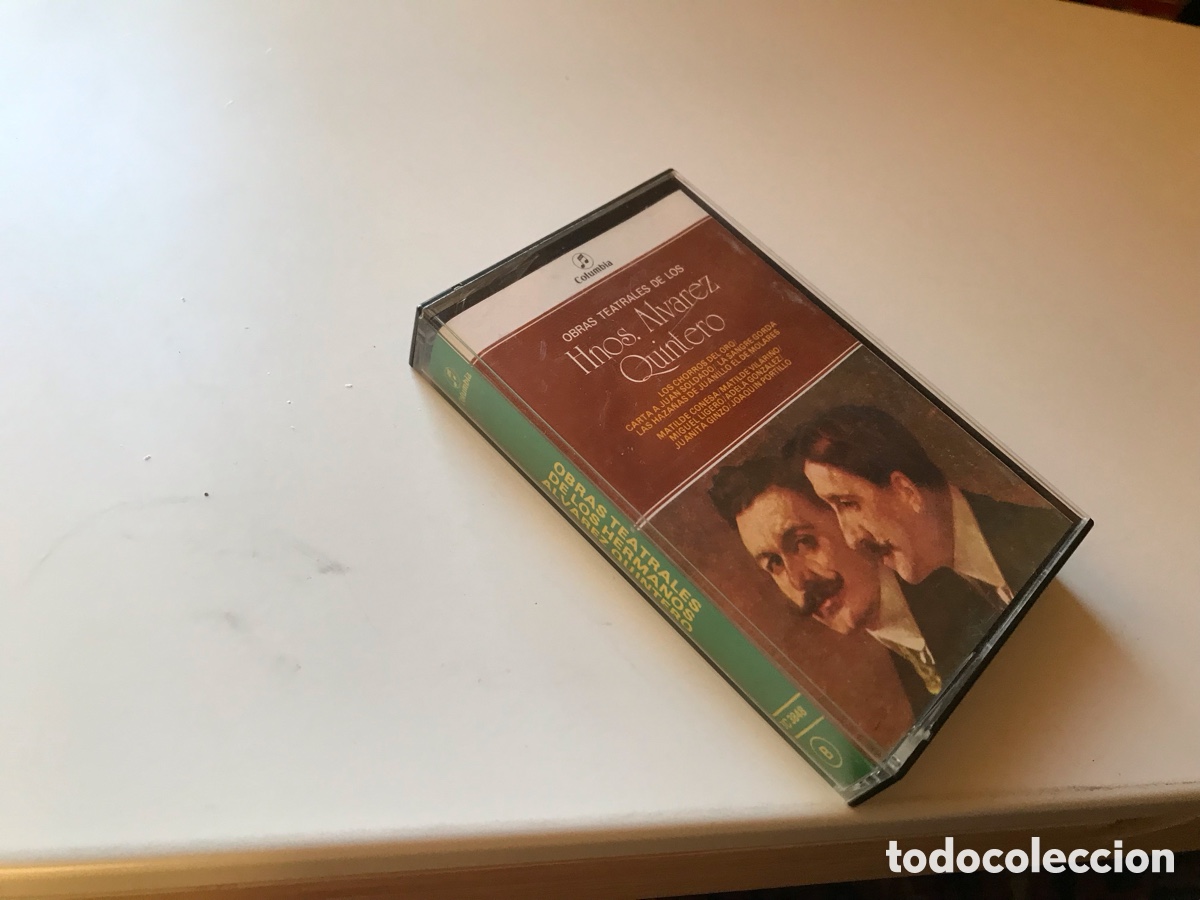 Casetes antiguos: Obras teatrales de los hermanos &Aacute;lvarez Quintero. Columbia