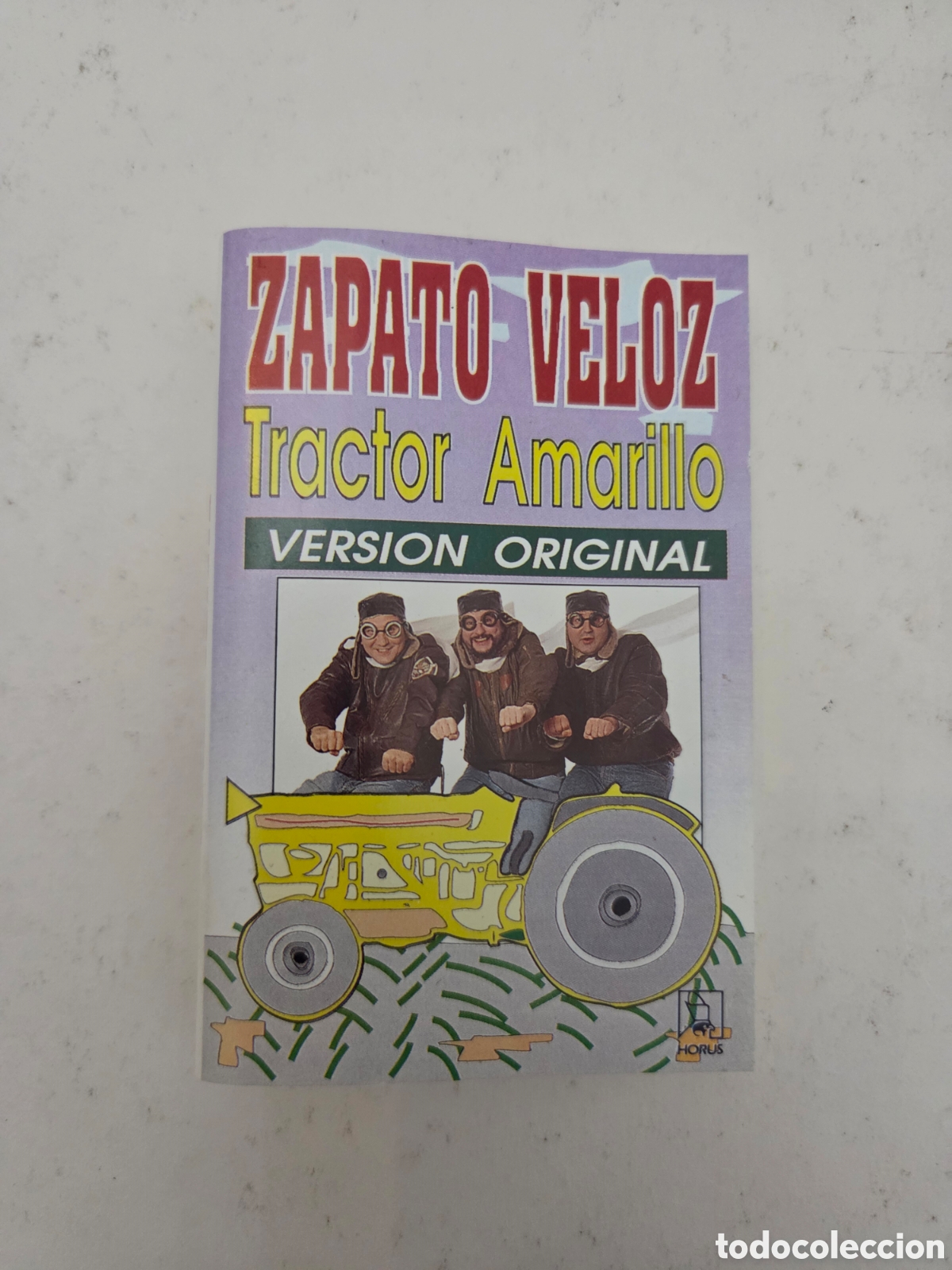 Casetes antiguos: T&iacute;tulo ​Cassette Zapato Veloz &ndash; Tractor Amarillo