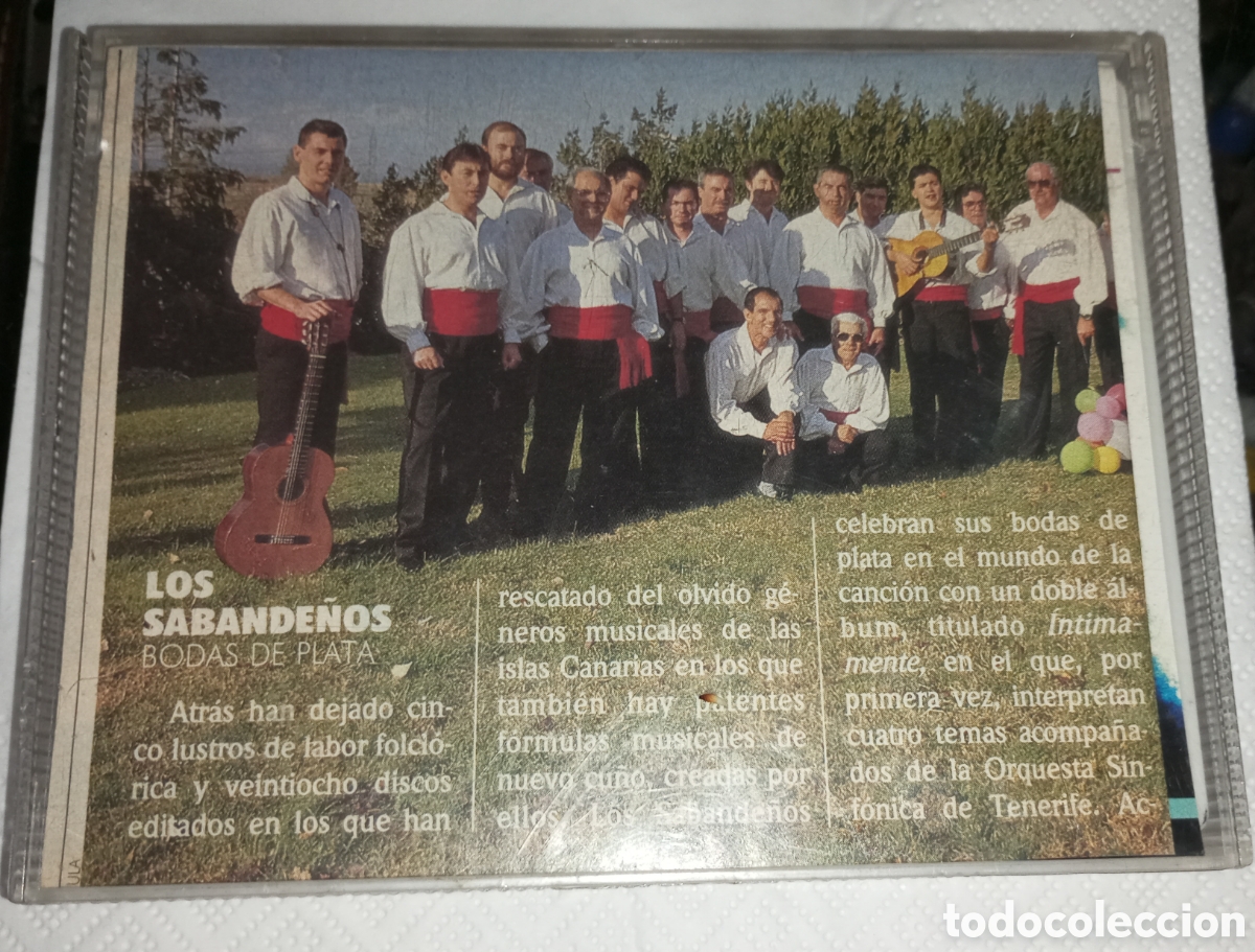 Casetes antiguos: Doble casete los sabande&ntilde;os bodas de plata 1991 - Foto 1