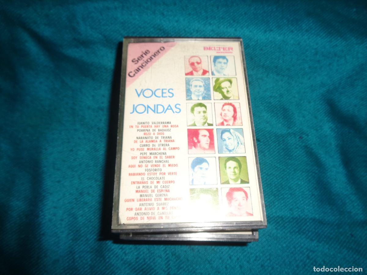 Casetes antiguos: VOCES JONDAS. SERIE CANCIONERO : FOSFORITO, MANUEL GERENA....BELTER, 1975. CASETE