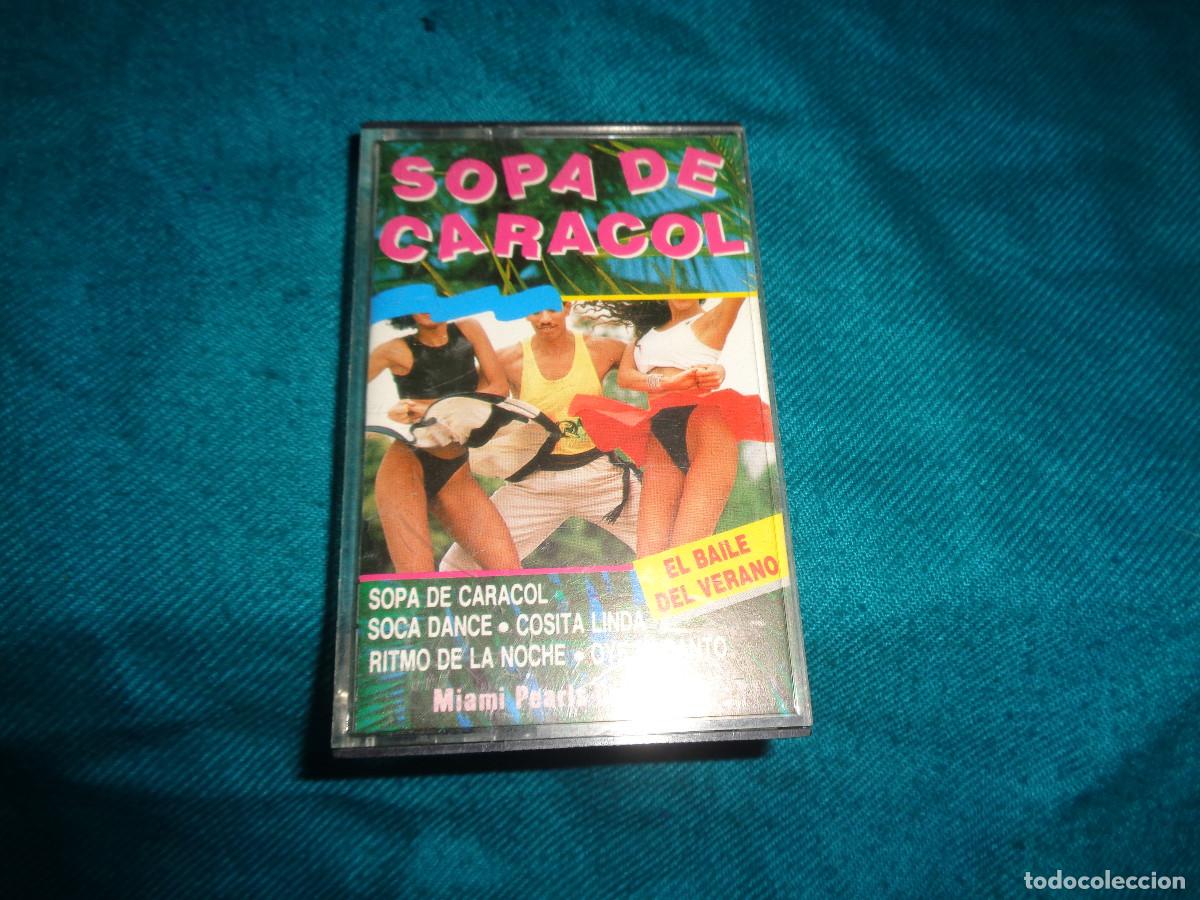 Casetes antiguos: SOPA DE CARACOL. MIAMI PEARLS ORCHESTRA. SONO TREX, 1991. CASETE