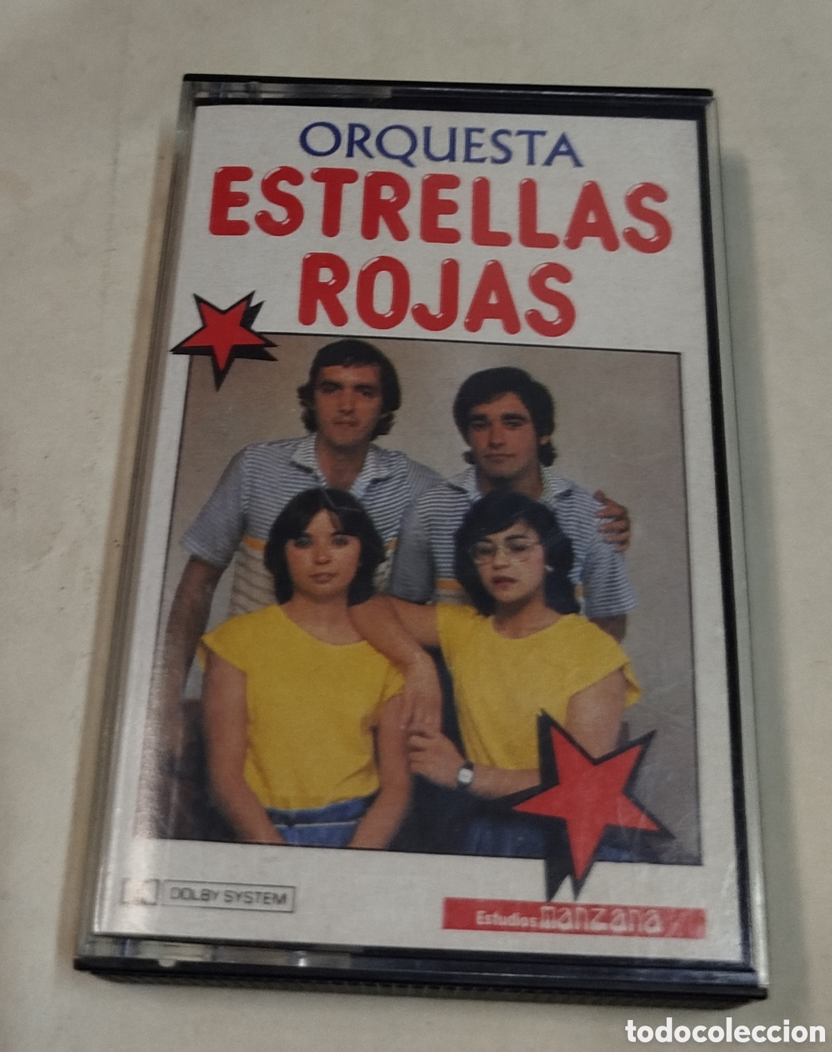 Casetes antiguos: Orquesta Estrellas rojas. CASSETTE