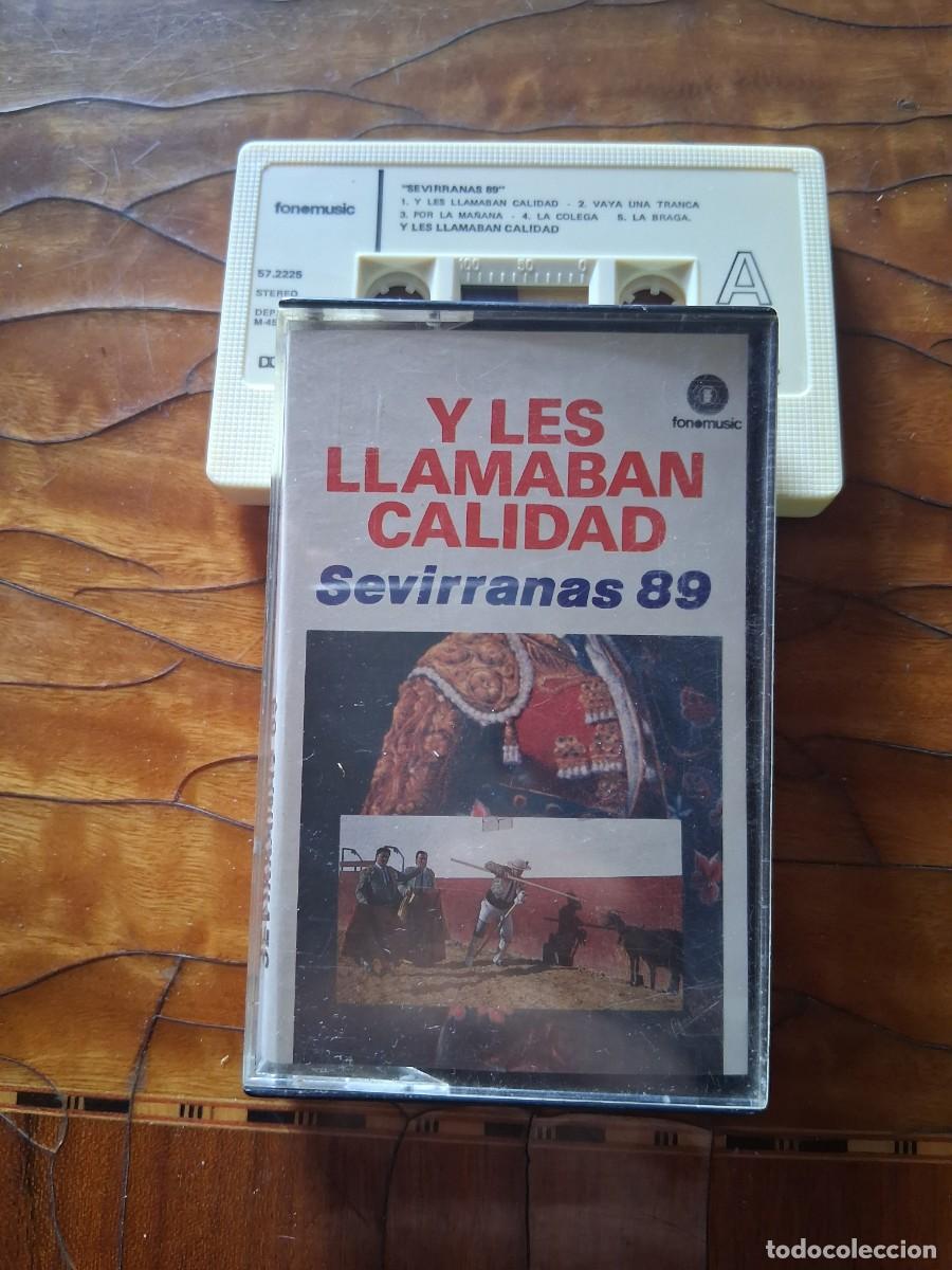Casetes antiguos: Casete cinta de m&uacute;sica Y les llamaban calidad Sevirranas 89