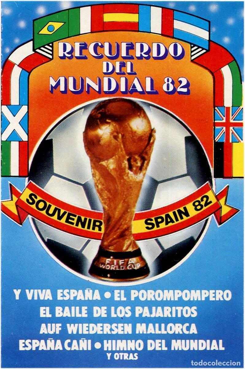 Casetes antiguos: Recuerdo Del Mundial 82 (Souvenir Spain) - Cassette Spain 1982 - Discobal D-092 - EX/EX