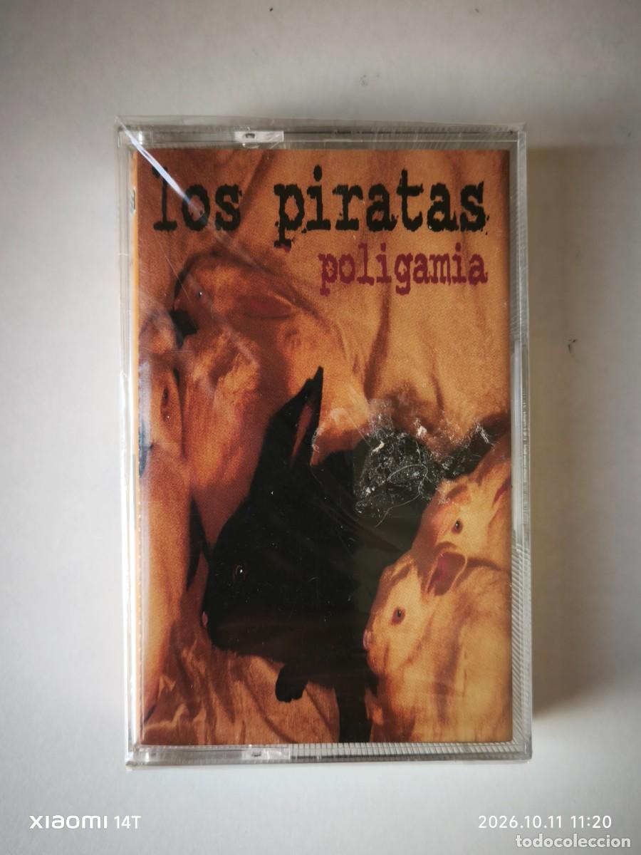 Cassette antiche: LOS PIRATAS-POLIGAMIA ( WEA 0630.10120-4-WE491) CASETE.