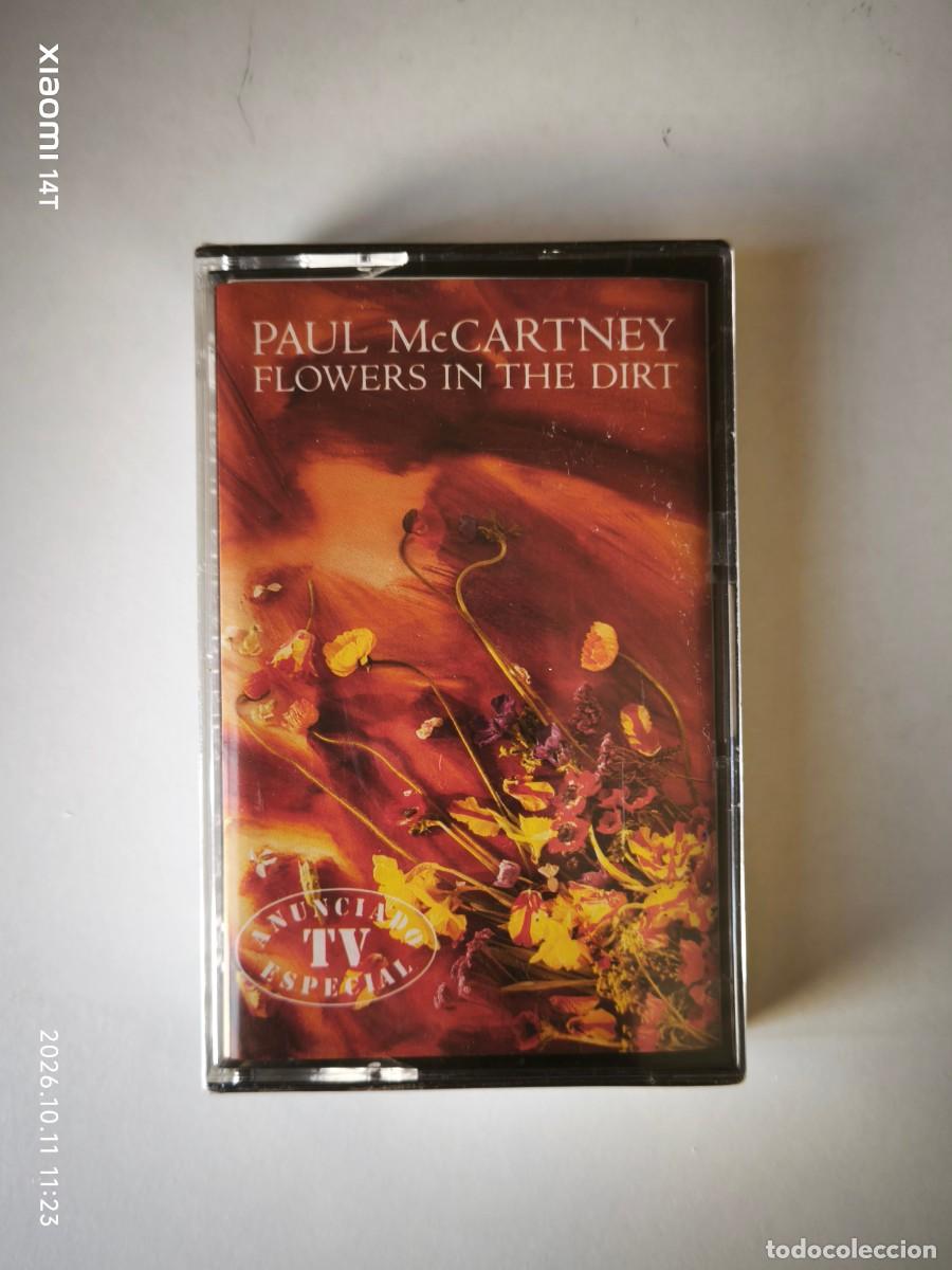 Casetes antiguos: PAUL McARTNEY-FLOWERS IN THE DIRT.(emi 282.79116534) CASETE