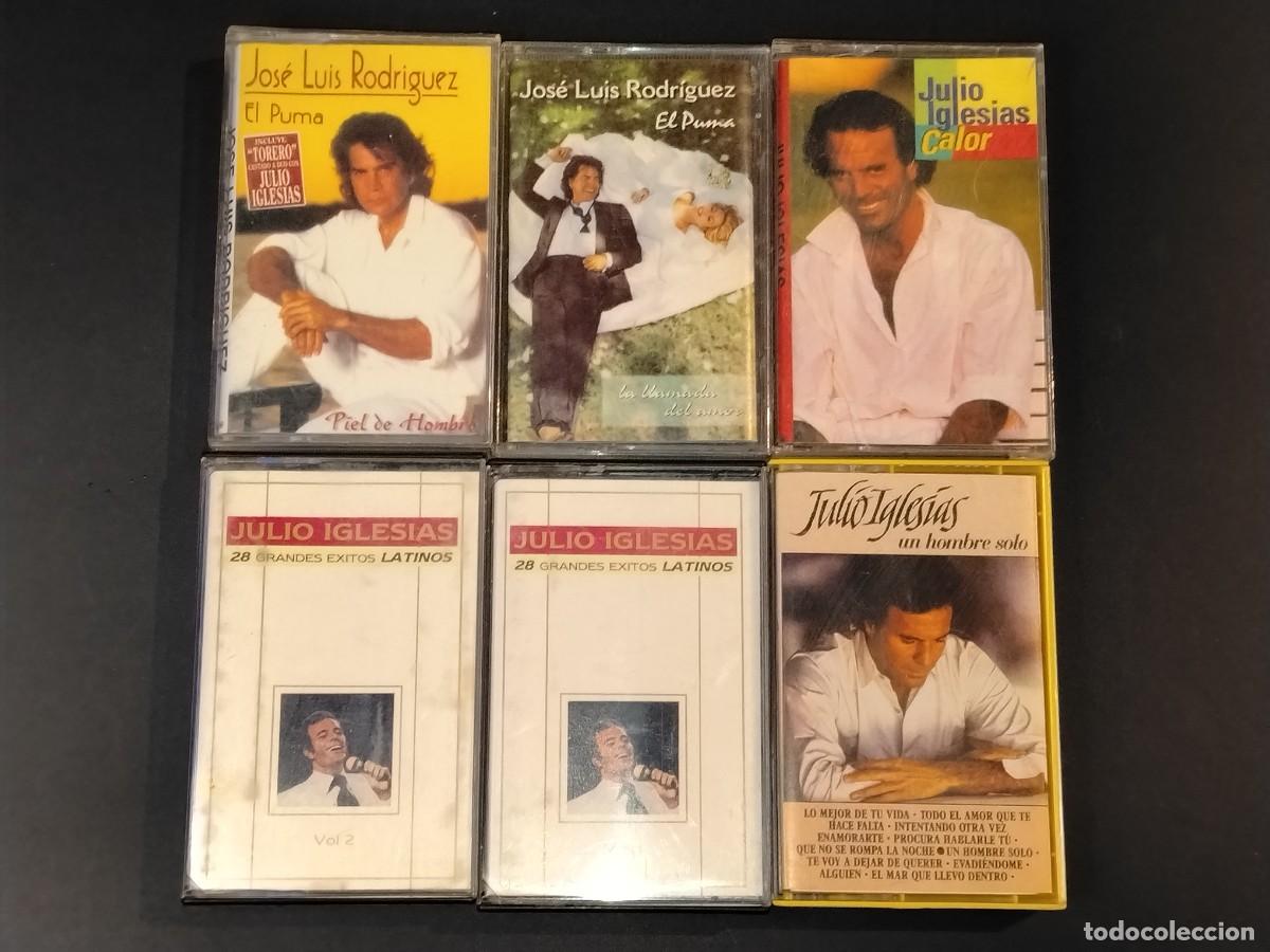 Cassette antiche: COLECCI&Oacute;N DE CASETES JULIO IGLESIAS Y JOS&Eacute; LUIS RODRIGUEZ