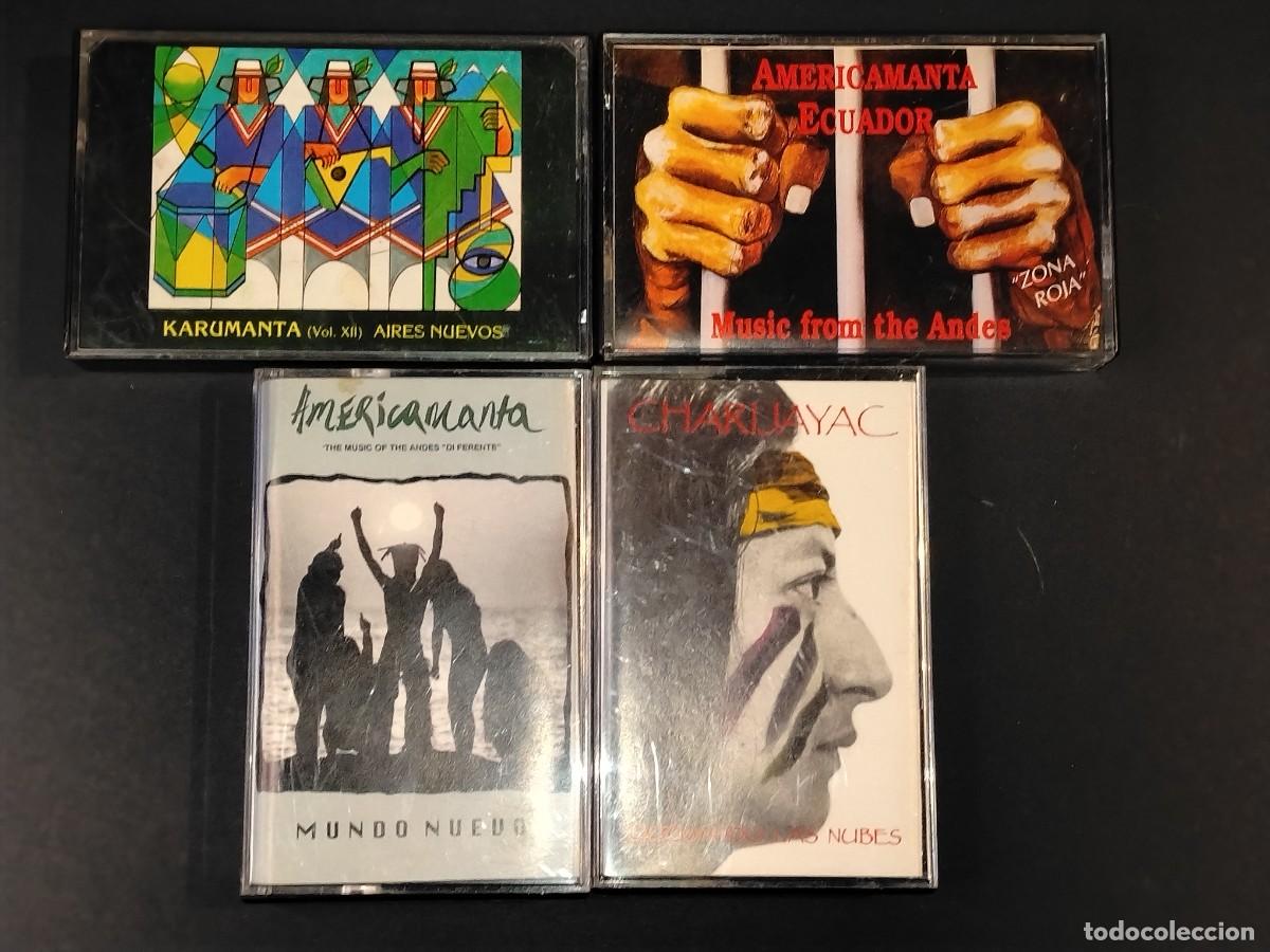 Old Cassettes: COLECCI&Oacute;N DE CASETES KARUMANTA-AMERICAMANTA ECUADOR-AMERICAMANTA Y CHARIJAYAC