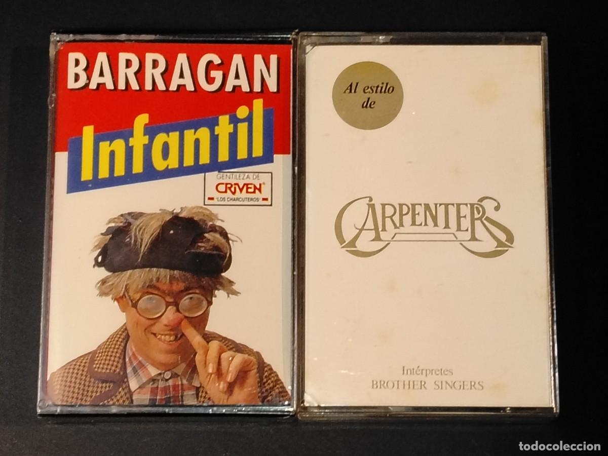 Cassettes Anciennes: 2 CASETE DE BARRAGAN Y CARPENTERS