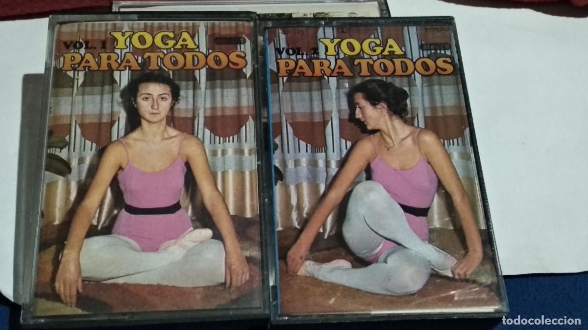 Casetes antiguos: YOGA PARA TODOS / CON INSTRUCCIONES VOL 1 Y 2 - 1980/82 DIAMANTE - 2 X CASETE CINTA CASSETTE