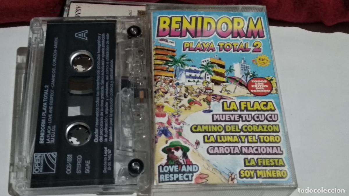 Casetes antiguos: BENIDORM / PLAYA TOTAL 2 - 1997 OPEN Disquer&iacute;a - RARA CASETE CINTA CASSETTE