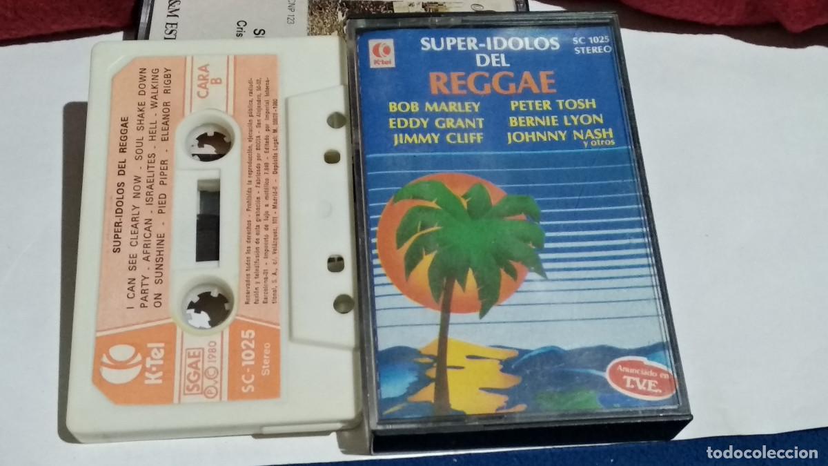 Casetes antiguos: SUPER-IDOLOS DEL REGGAE - 1980 K-TEL - CASETE CINTA CASSETTE