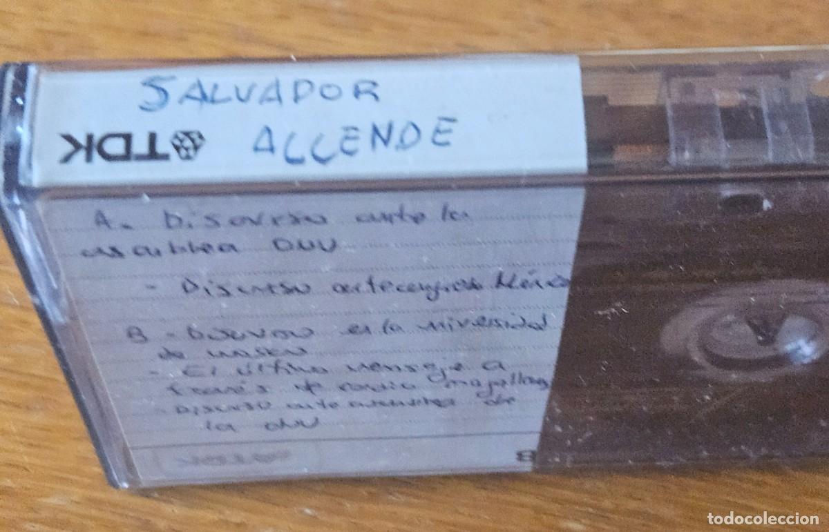 Casetes antiguos: SALVADOR ALLENDE - DE NUEVO ABRIRAN LAS GRANDES ALAMEDAS&nbsp;casete grabada del vinilo original