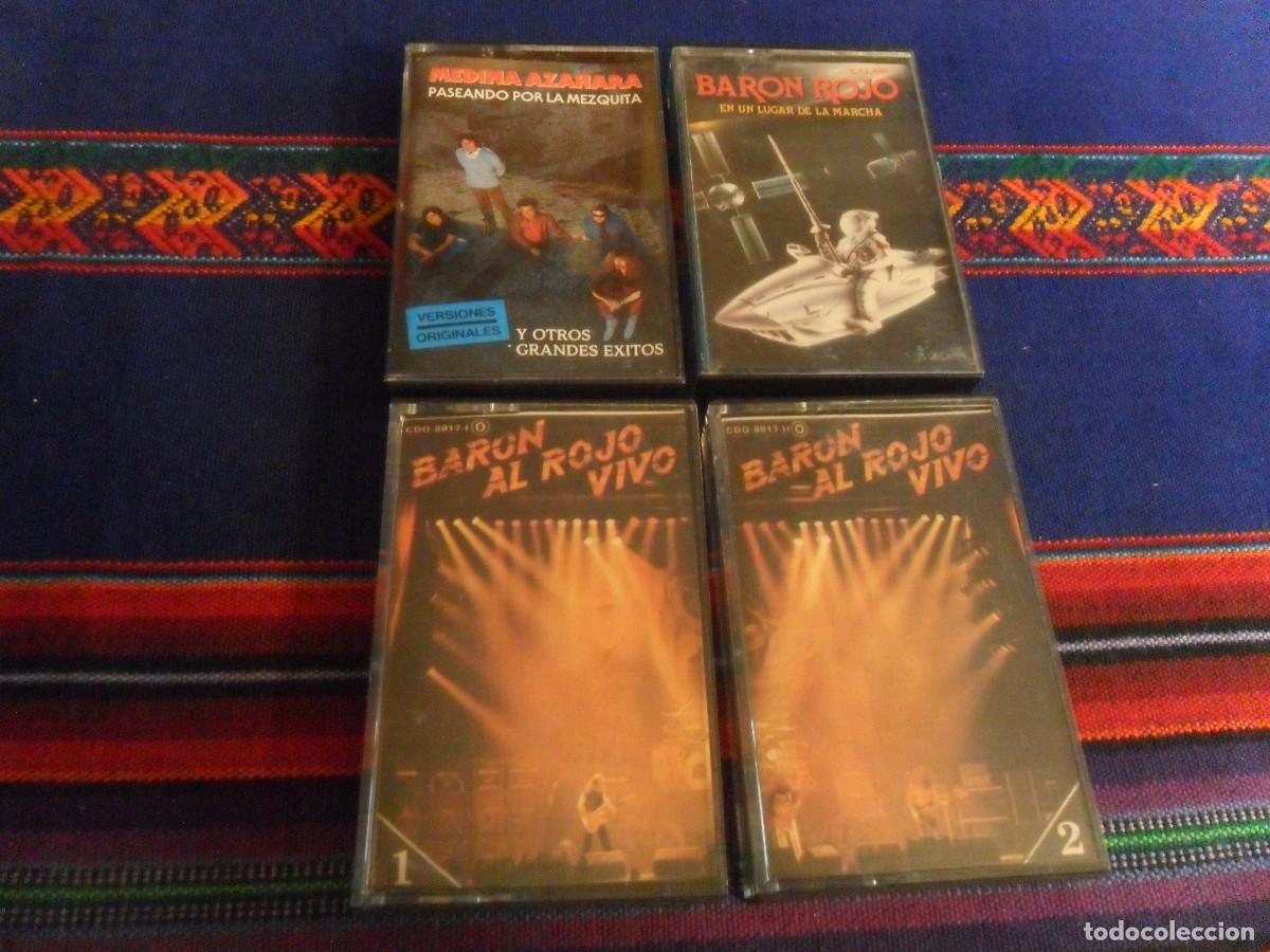 Cassette antiche: CASETE BAR&Oacute;N AL ROJO VIVO 1 Y 2, EN UN LUGAR DE LA MARCHA Y MEDINA AZAHARA PASEANDO POR LA MEZQUITA