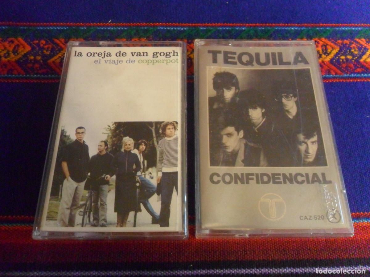 Alte Kassetten: CASETE LA OREJA DE VAN GOGH EL VIAJE DE COOPERPOT EPIC 2000 Y TEQUILA CONFIDENCIAL ZAFIRO.