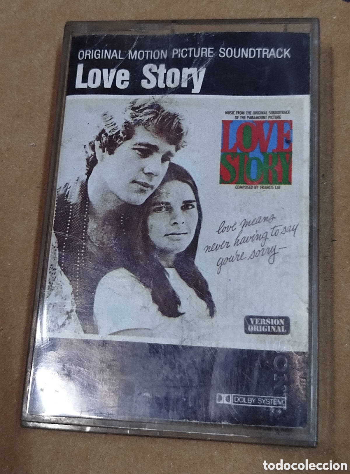 Cassetes antigas: Love story. BSO. CASSETTE