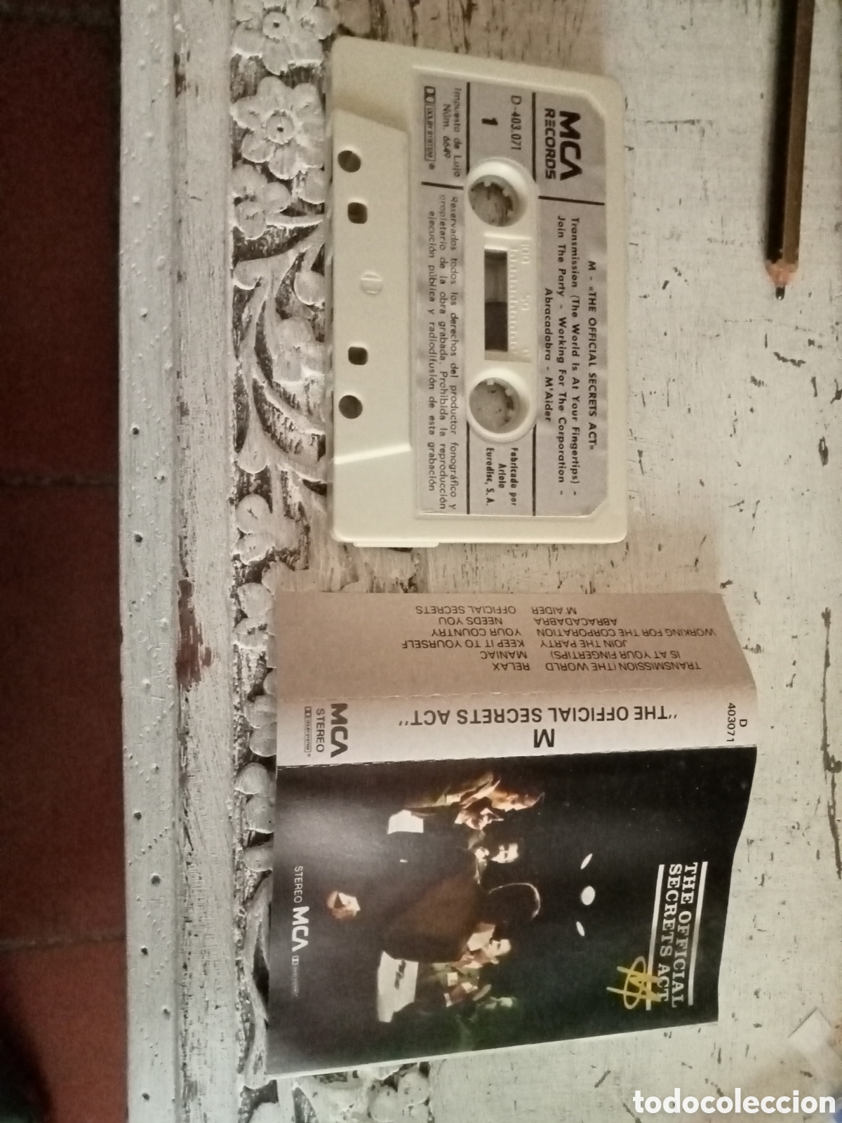 Casetes antiguos: Casset M the official secrets act - Foto 4