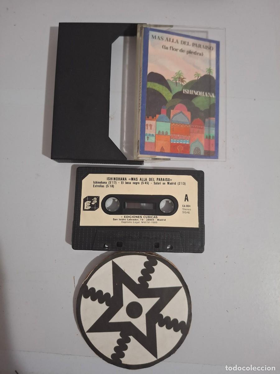 Cassetes antigas: Cassette Ishinohana M&aacute;s All&aacute; Del Para&iacute;so La Flor de Piedra CA-004 1989 Aut&eacute;ntica Rareza