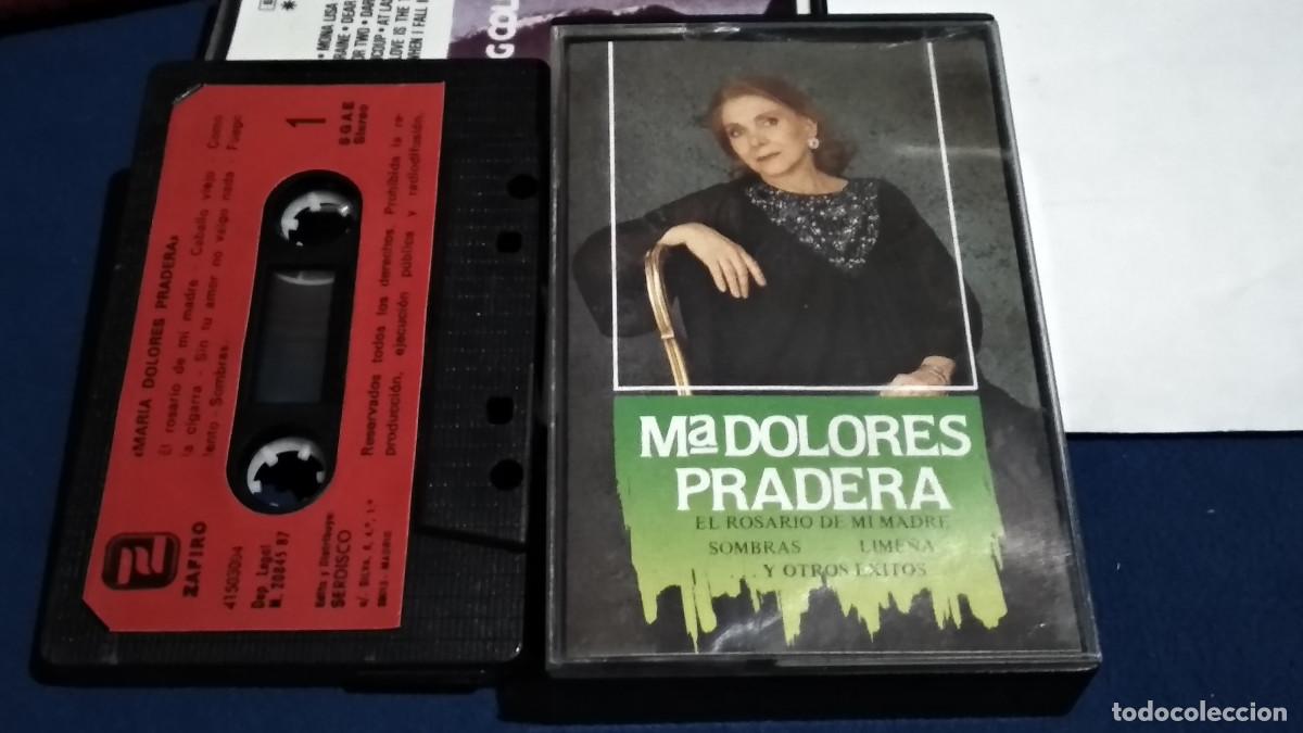 Cassetes antigas: MARIA DOLORES PRADERA / EL ROSARIO DE MI MADRE - 1987 ZAFIRO CASETE CINTA CASSETTE