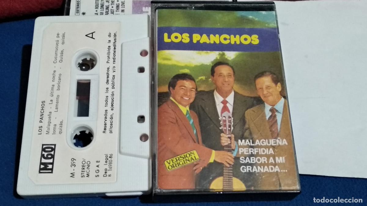 Cassetes antigas: LOS PANCHOS / MALAGUE&Ntilde;A - 1986 M-60 - CASETE CINTA CASSETTE