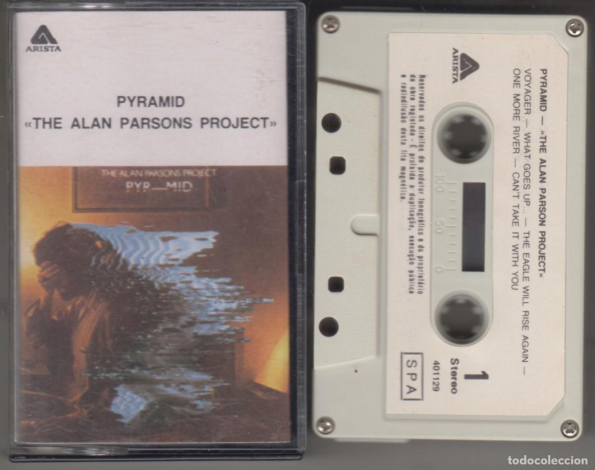 Cassetes antigas: The Alan Parsons Project cassette Pyramid 1978 Spain (Portada alternativa)
