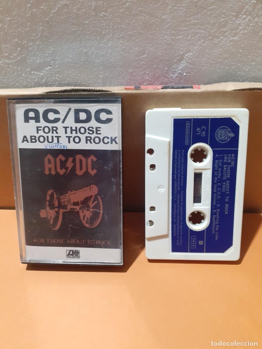 Casetes antiguos: AC DC. For those about to rock. - Foto 1