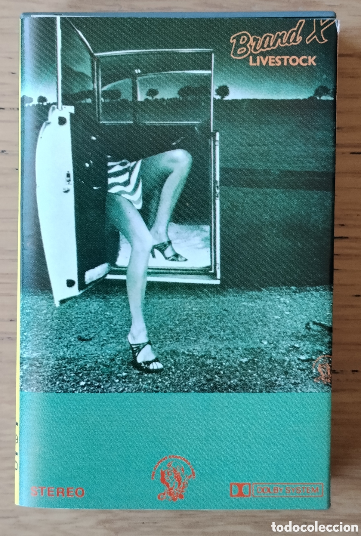 Cassette antiche: BRAND X : &rdquo;LIVESTOCK&rdquo; CASSETE 1978 - PROG ROCK