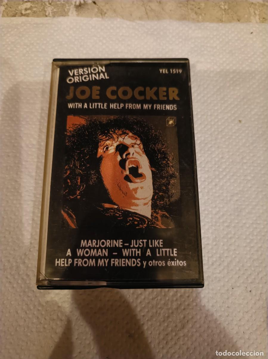 Old Cassettes: JOE COCKER LA LIVE WITH A LITTLE HELP FROM MY FRIENDS CASSETTE CASETE CINTA