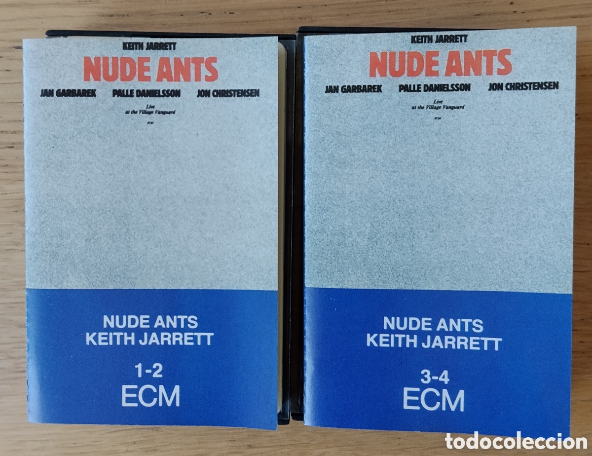 Alte Kassetten: KEITH JARRETT: &rdquo;NUDE ANTS&rdquo; DOBLE CASETE 1981 - JAZZ - FREE JAZZ - ECM RECORDS