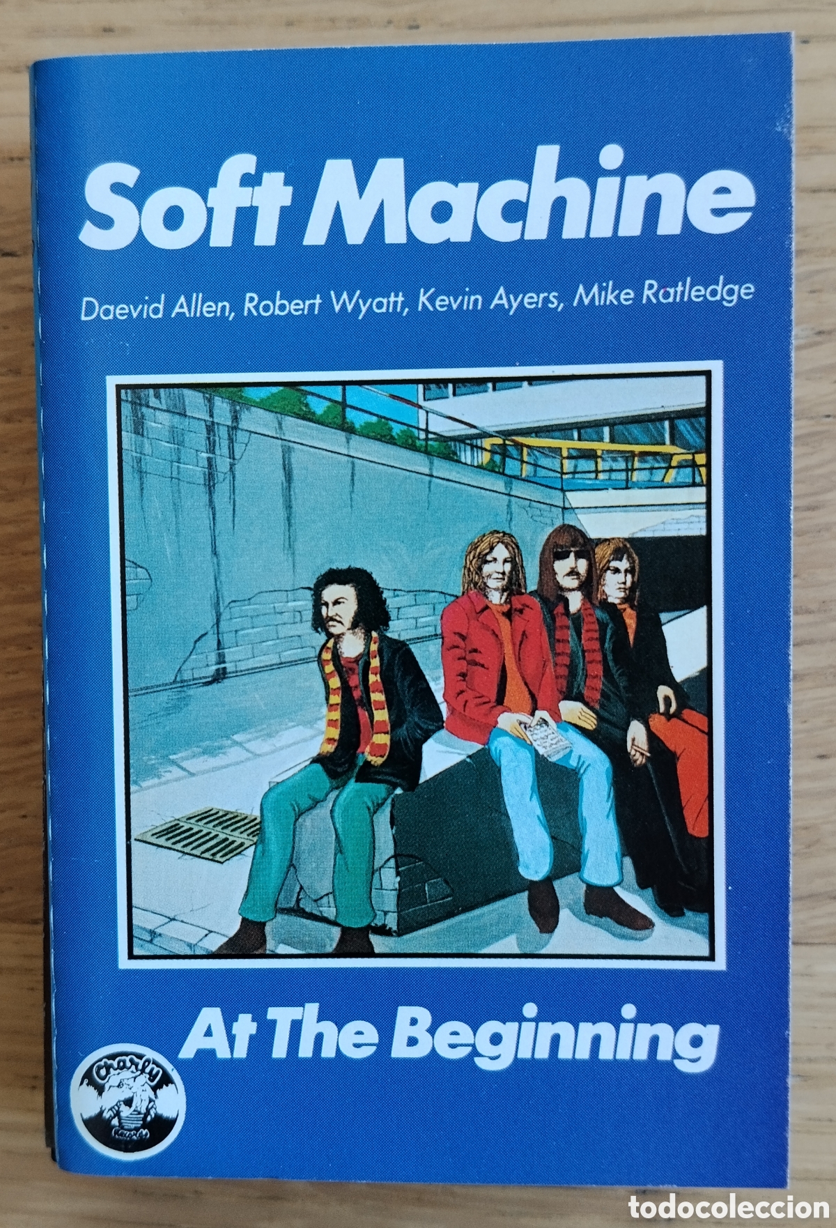 Cassetes antigas: SOFT MACHINE: &rdquo;AT THE BEGINNING&rdquo; CASETE 1977 - PROG ROCK
