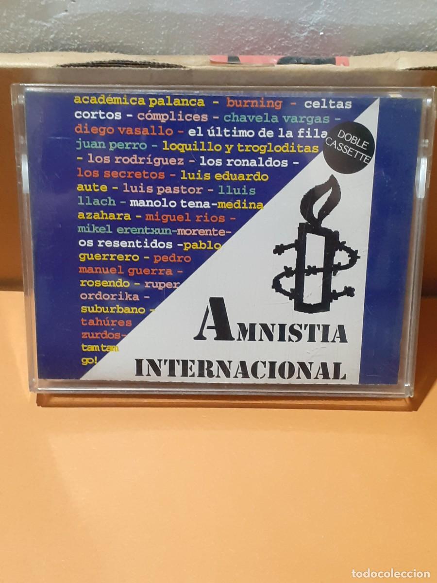 Cassette antiche: Amnist&iacute;a internacional. Recopilatorio.