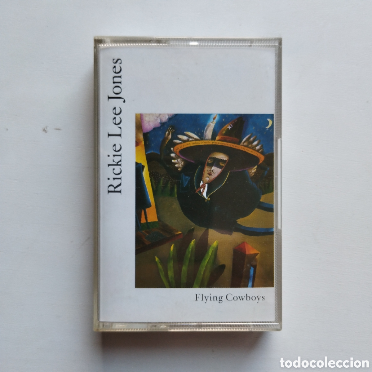 Cassettes Anciennes: RICKIE LEE JONES FLYING COWBOYS GEFFEN CASSETTE