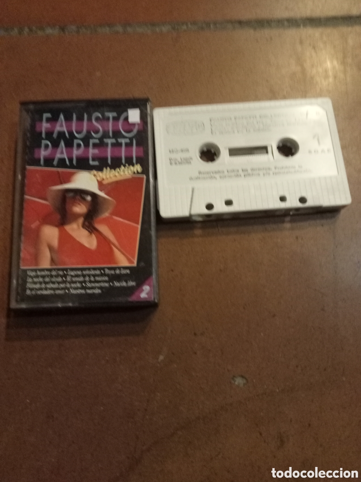 Alte Kassetten: Casset MC 495 Fausto papetti collection vol 2