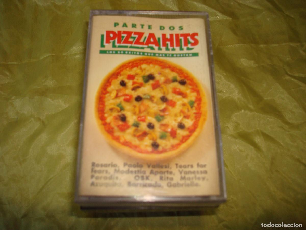 Old Cassettes: PIZZA HITS. PARTE DOS. ROSARIO, MODESTIA APARTE, OBK....POLYSTAR, 1993. CASETE
